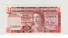 Gibraltar 4th August 1988. One Pound. P-20e. UNC.