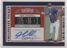 2019 Panini Elite Extra Edition /150 Jeff Criswell #USA-JC Auto 0a6