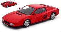 Kk Scale 1/18 Ferrari Testarossa 1986 Rot Statisches Modell Diecast
