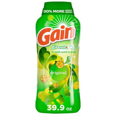 Gain Fireworks In-Wash Scent Booster Beads, Original (39.9 OZ) Great Deal!