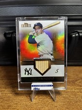 2012 Topps Tribute - Retired Remnants Joe DiMaggio #RR-JD Red /25