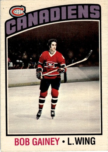 Bob Gainey #44 1976 O-Pee-Chee card