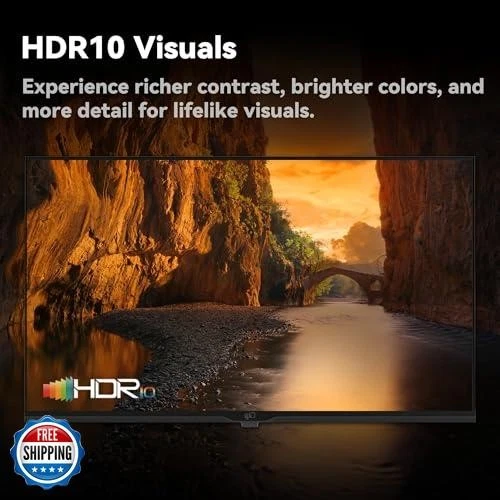 Smart TV FPD 32 pulgadas, sistema operativo Tizen compatible con Samsung TV Plus, 720p HD WiFi Foto 3 de 4