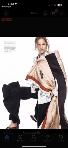 Pantaloni CÉLINE Oldine Celine Phoeb Philono autu 201 bluone coton twi conant vo