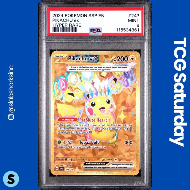Pikachu ex #247 (Surging Sparks (2024))