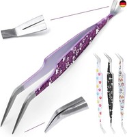 Premium 2In1 Edelstahl Zeckenzange FüR Hunde Und Katzen - Schonender &Amp;