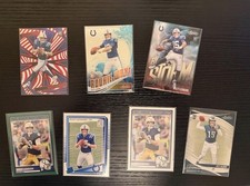 Panini Riley Leonard Rookie Colts Eagles NFL Card Lot 2025 - 8 Cards