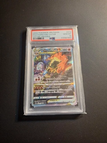 Charizard VSTAR 212/172 S12a: Vstar Universe Holo (Japanese) - PSA 10