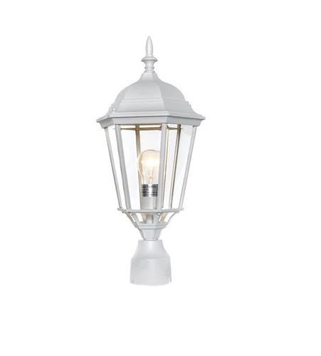 Maxim Lighting 1005WT Westlake 21" Outdoor Post Mount in White 60W-NEW - Picture 1 of 2
