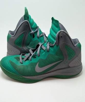 Mens Nike Zoom Hyperenforcer Flywire Hyperfuse Green Basketball Shoes Size 10.5