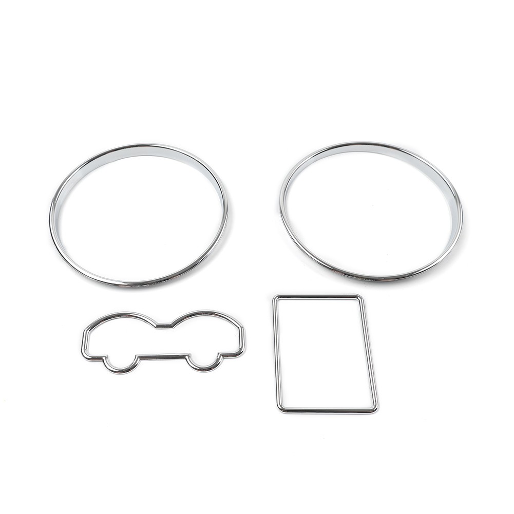 Speedometer Gauge Dial Rings Trim For VW Golf MK4 Passat B5 T4 Van Jetta 4 Bora thumbnail 4