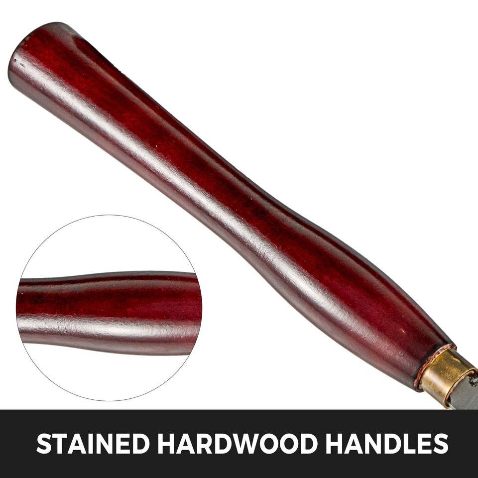 Chisel Sets Lathe Chisels 8pcs for Wood Root Furniture Carving Lathes ...