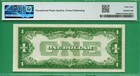 LOW 2 DIGIT & 1 of 3 CONSECUTIVE - F 00000093 A - 1928 $1 SC - PMG CU 64 EPQ — photo 2