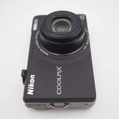 N Mint] Nikon COOLPIX S6000 Digital Camera Noble Black 14.2MP 7x