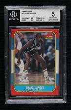 1986-87 Fleer Craig Hodges #47 BGS 5 0yg9