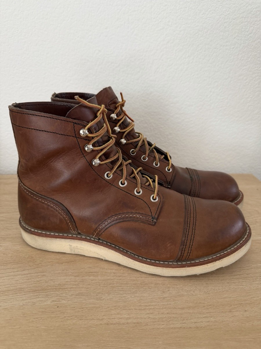 RED WING Iron Ranger Heritage Traction Tred 8088 Amber Harness