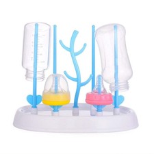 Baby Bottle Drying Rack Plastic Demountable Dustproof Branch for Baby Bottle