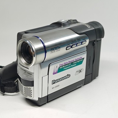 Panasonic NV-DS60 Camcorder Silver MiniDV 500x Digital Zoom LCD