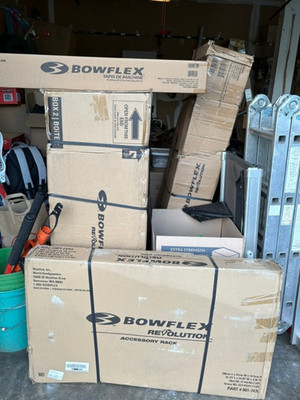 NEW Bowflex Revolution Home Gym. Never opened, in original boxes.