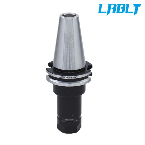 LABLT CAT40-ER20 Mandrini a Colletto con Calibro Lungo 4" Lunghezza - Set 4 Mandrini Porta Utensili - Foto 7 di 12