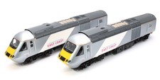 Hornby OO Gauge Class 43 East Coast Livery & 6 East Coast mk3 coaches. Boxed.