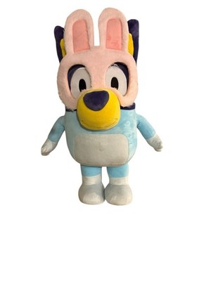 bluey plush greeter easter bunny mask walmart exclusive rare 20  large toy 
