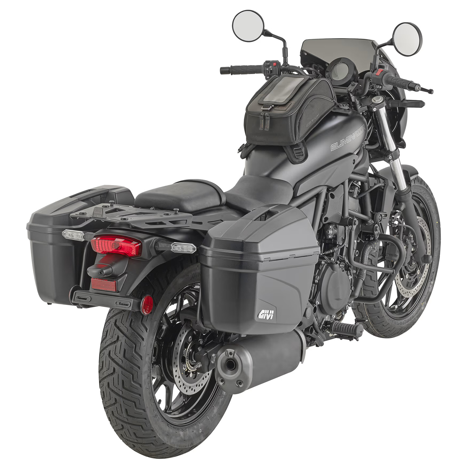 Givi PL4134 Tubular Motorcycle Pannier Holders - Kawasaki Eliminator 500 (24)