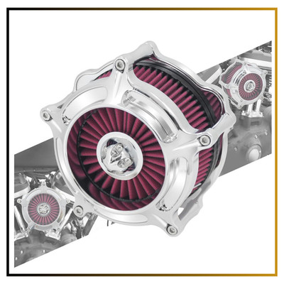 Fits HCmotorku Air Cleaner Filter Harley Sportster Touring Dyna Softail XL 04-22
