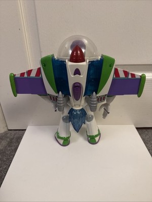 TOY STORY Interaktive Rocket Blast Buzz Lightyear Figur Disney 12'' Mattel 2015