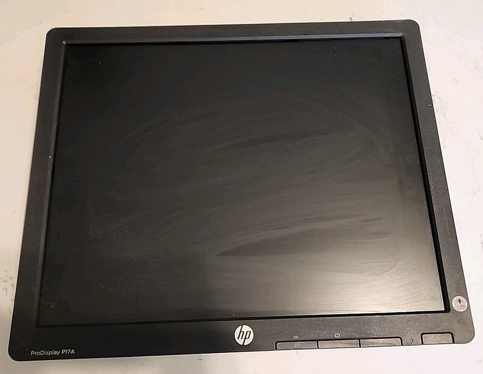 HP ProDisplay P17A 17-inch 5:4 LED Backlit Monitor Black - Free Shipping - Image 4 of 4