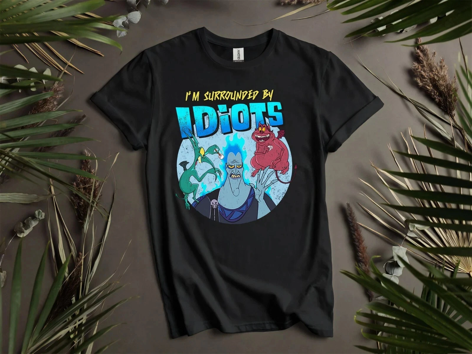 Disney Hades Pain Panic Im Surrounded  T-shirt Unisex