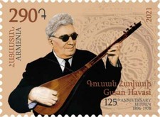 Armenia 2021 MNH** Mi 1239 Gusan Havasi (Armenak Markosyan) Music folk singer