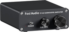 TP-02 Subwoofer Amplifier Home Audio, Mini Bass Amp Mono Subwoofer Amp, with TDA