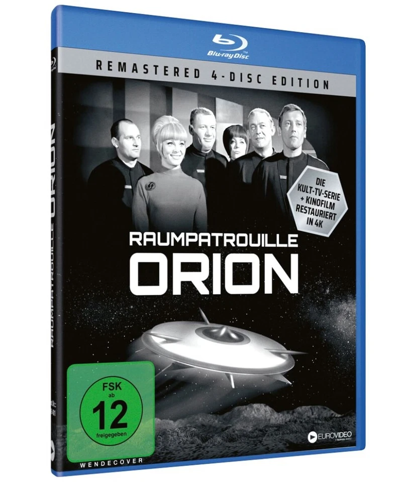 Raumpatrouille Orion - Remastered 4-Disc-Edition Blu-ray *NEU*OVP* - Bild 2 von 4