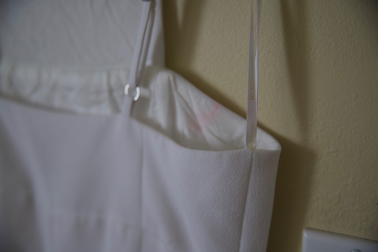 BCBGeneration White High neck Strapless Mini dres… - image 3