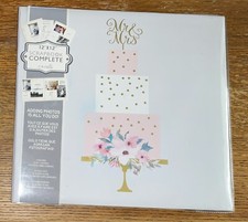 Tapestry by CR Gibson Complete Scrapbook Album 12x12 Wedding Pre-designed Pages