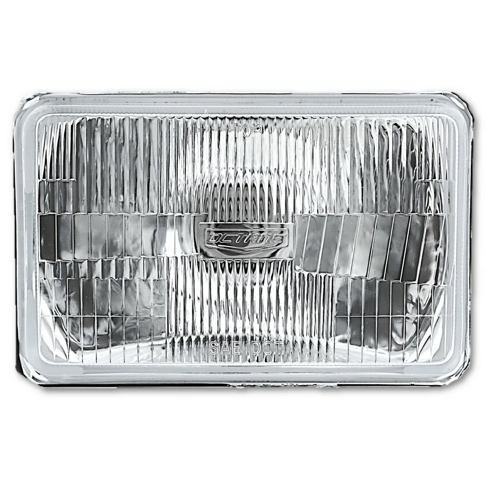 Par de bombillas de faros halógenas de vidrio semi sellado H4 4X6 60/55 Foto 3 de 4