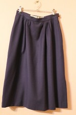 Vintage 80s Christian Dior Tricots et Coordonnes Wool Pleated Skirt Size. 42