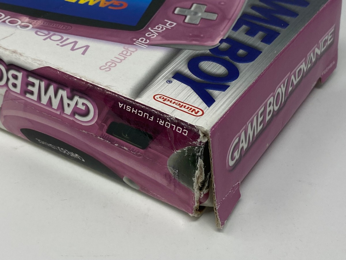 Nintendo Gameboy Advance AGB-001 with Box & Ads Wide Screen Nintendo Gameboy Advance AGB-001 with Box & Ads Wide Screen