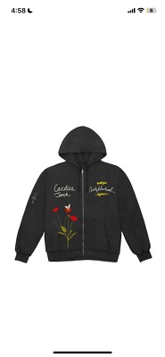 mens travis scott cactus jack for neighborhood carousel zip