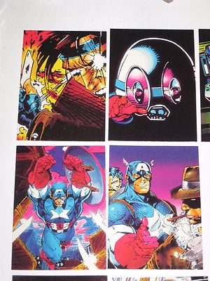 1991 X-MEN COMIC IMAGES BASE 90 CARD SET MARVEL JIM LEE WOLVERINE