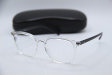 NEW RAY-BAN RB 7185 5943 CRYSTAL BLK AUTHENTIC DESIGNER EYEGLASSES W/CASE 52-18