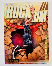 Paolo Banchero 2023-24 Panini Recon Rock the Rim Gold Effect Parallel /25
