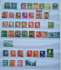 Briefmarken Skandinavien, schönes Lot, div. Länder, gestempelt, ältere Marken