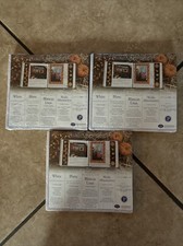 NEW Creative Memories 7x7 white scrapbook pages Lot Of 3 packs Sealed