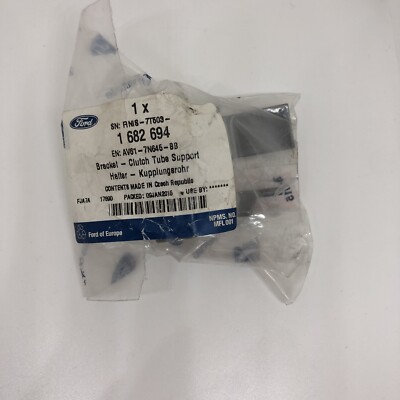 Genuine Ford Clutch Tube Support Bracket 1682694 for sale online  