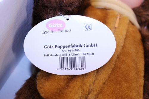 Vintage extrem seltene Gotz Puppe signiert Auto Brandy 17" Puppenfabrik GmbH neu im Karton 47/50 Rarität - Bild 2 von 12