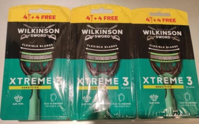 wilkinson sword xtreme 3 - sensitive - Rasierer -neu -24 stück , OVP