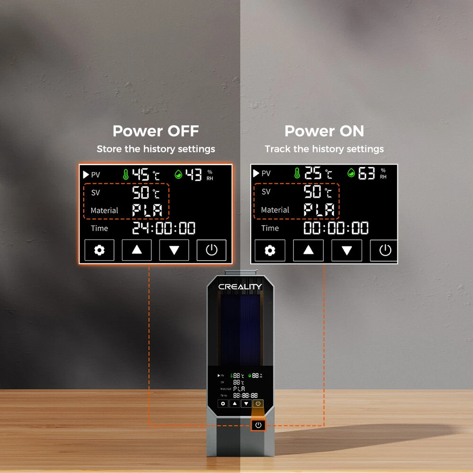 🔥Creality Space Pi Dryer Quick dry Adjustable Temp for 1KG/2KG/4KG Filament LOT - Image 3 of 4