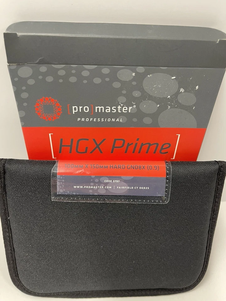 Promaster HGX Prime 100mm X 150mm HARD GND8X (0.9) Code 3797 3 Stops - Image 4 of 4